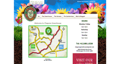 Desktop Screenshot of chaponsgreenhouse.com